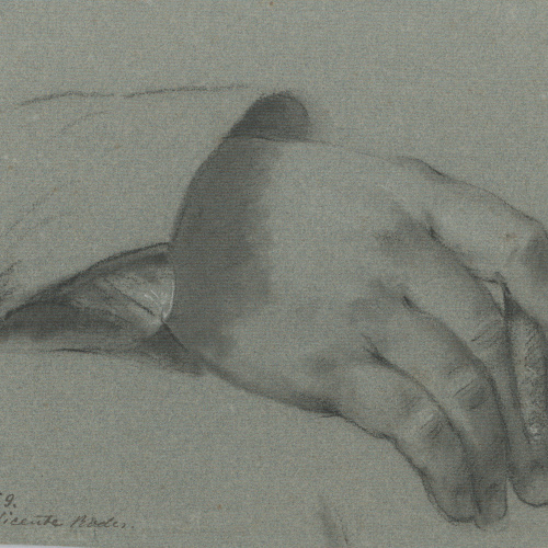 image for: Vicente Rodes - Estudi d&#039;una mà - Cap a 1800-1810