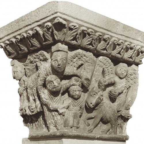 image for: Anònim - Capitell del pilar de Camarasa - Últim quart del segle XII