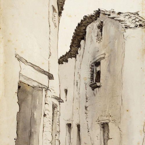 image for: Modest Urgell - Carrer de Sant Martí d'Empúries - Cap a 1861-1888