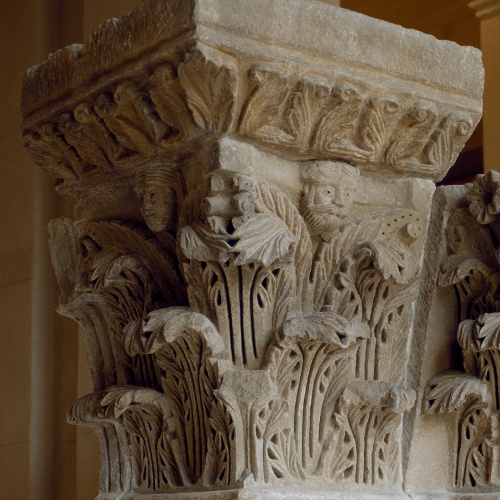 image for: Anònim - Capitell i imposta del pilar de Camarasa - Últim quart del segle XII
