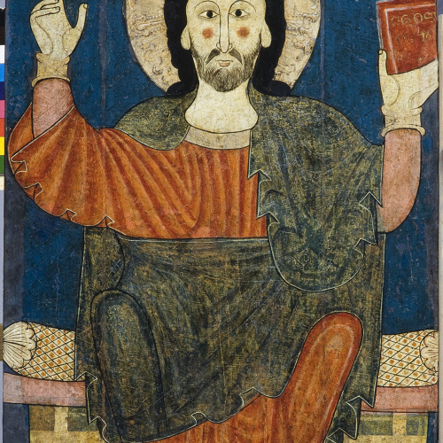 image for: Anònim. Catalunya. Taller de la Seu d&#039;Urgell del 1200 - Taula de baldaquí de Benavent - Primera meitat del segle XIII