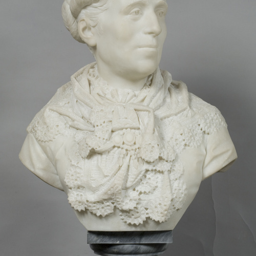 image for: Agapit Vallmitjana Barbany - Bust de Concepció de Llanza i Ros - Cap a 1885-1890