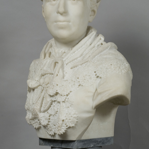 image for: Agapit Vallmitjana Barbany - Bust de Concepció de Llanza i Ros - Cap a 1885-1890 [1]