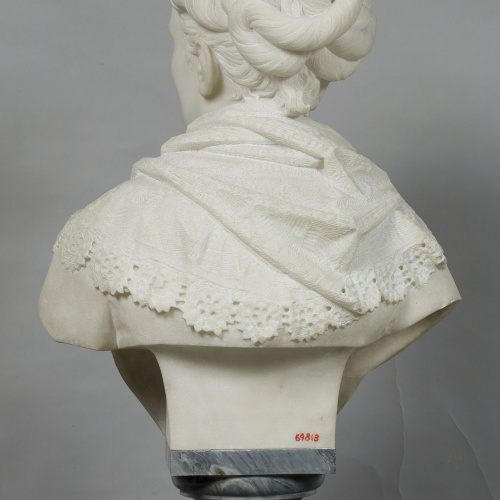 image for: Agapit Vallmitjana Barbany - Bust de Concepció de Llanza i Ros - Cap a 1885-1890 [2]