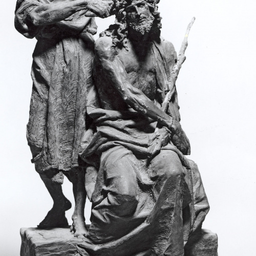 image for: Agapit Vallmitjana Barbany - La coronació d&#039;espines - Cap a 1880-1890