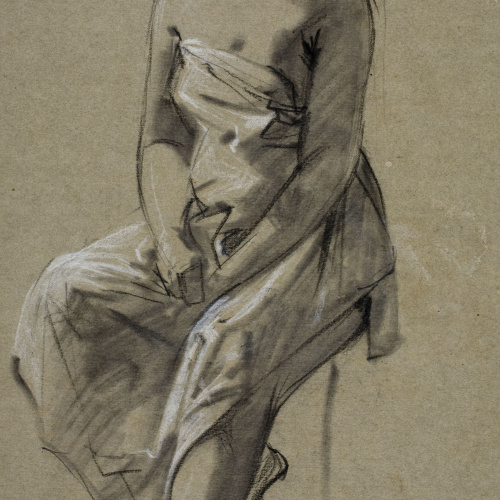 image for: Ramon Martí i Alsina - Estudi de dona - Cap a 1865-1870