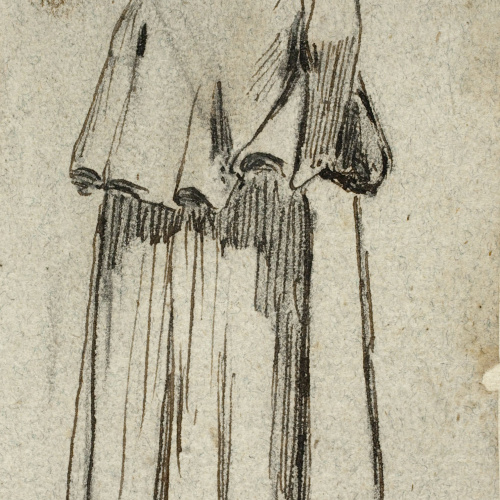 image for: Modest Urgell - Dona d&#039;esquena - Cap a 1864