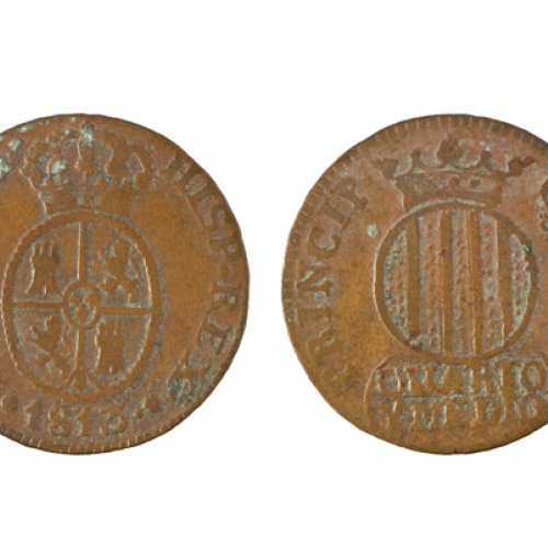 image for: Ferran VII d&#039;Espanya - 1 i 1/2 quarto - 1813