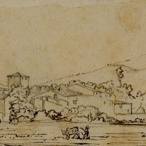 image for: Ramon Martí i Alsina - Vista de Llinars - Llinars, 16 de setembre de 1854
