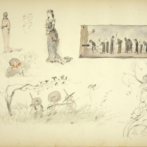 image for: Modest Urgell - Apunts diversos - Cap a 1880