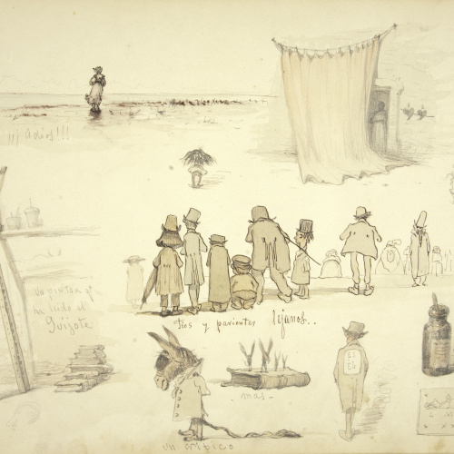 image for: Modest Urgell - Apunts satírics - Cap a 1861