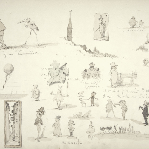 image for: Modest Urgell - Apunts satírics - Cap a 1861