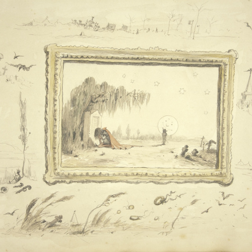 image for: Modest Urgell - Cementiri i altres apunts - Cap a 1864