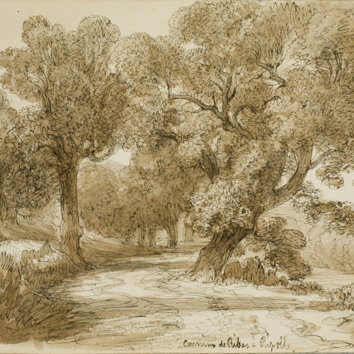 image for: Lluís Rigalt - Camino de Ribas a Ripoll - Cap a 1851
