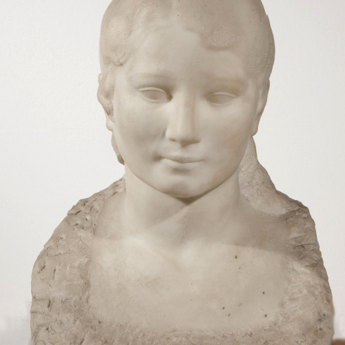 image for: Enric Casanovas - Bust de noia - Cap a 1922-1925