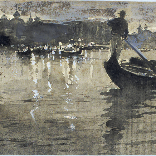 image for: Arcadi Mas i Fondevila - Vista de Venècia - Cap a 1876-1886