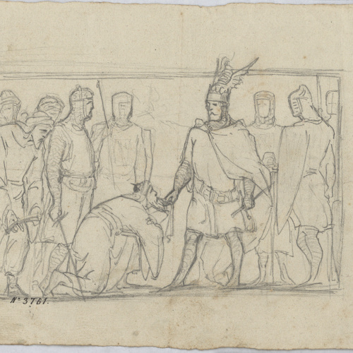 image for: Francesc Torras - La conquesta de Mallorca pel rei Jaume I - Cap a 1859