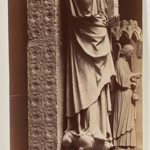 image for: Séraphin-Médéric Mieusement - Cathédrale d&#039;Amiens: Christ de la porte centrale - Cap a 1886-1891