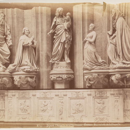 image for: Séraphin-Médéric Mieusement - Dijon. Chapelle de la Chartreuse. Écouen. Bas reliefs de la Chapelle - Cap a 1886-1891