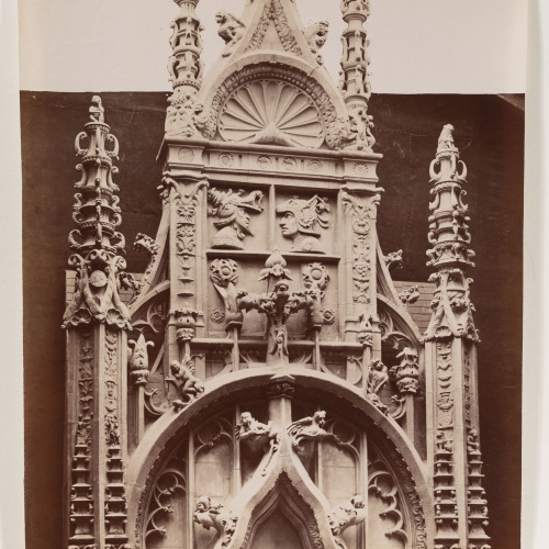 image for: Séraphin-Médéric Mieusement - Nancy. Palais ducal, couronnement du portail (Musée de Trocadero) - Cap a 1886-1891