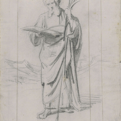 image for: Claudi Lorenzale - Sant Tomàs - Cap a 1850-1870