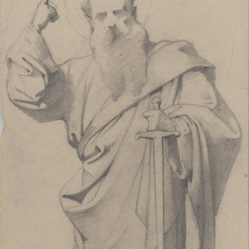 image for: Claudi Lorenzale - Sant Pau - Cap a 1850-1870