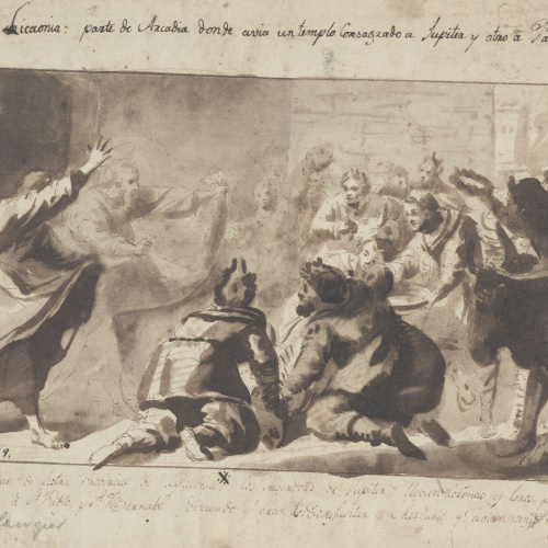 image for: Josep Bernat Flaugier - Sant Pau i sant Bernabé a Listra - Cap a 1790-1800