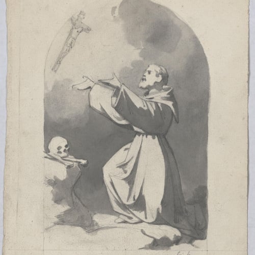 image for: Claudi Lorenzale - Sant Francesc - Cap a 1850-1870