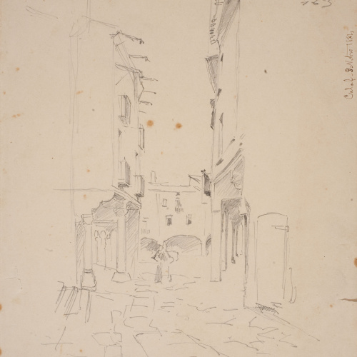 image for: Josep Lluís Pellicer - Carrer de Calaf - 1884
