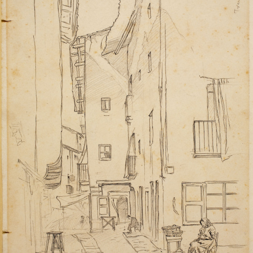image for: Josep Lluís Pellicer - Carrer de Tremp - 1889