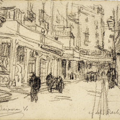 image for: Dionís Baixeras - Carrer del Rec - Cap a 1908