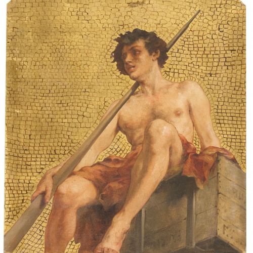 image for: Francesc Sans Cabot - Figura al·legòrica. El Comerç - 1874