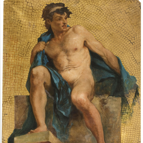 image for: Francesc Sans Cabot - Figura al·legòrica - 1874