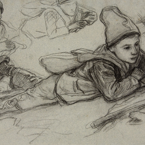 image for: Dionís Baixeras - Diversos estudis per a un vailet - Primera meitat del segle XX