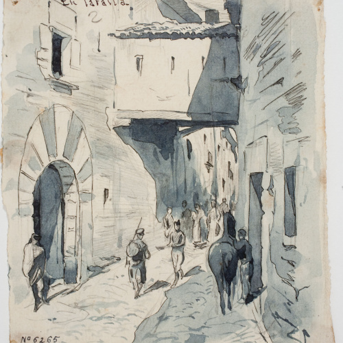 image for: Josep Lluís Pellicer - A Tafalla - 1875