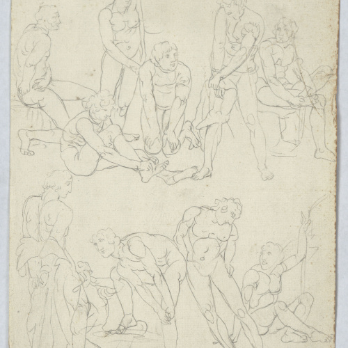 image for: Josep Bernat Flaugier - Estudis de nu - Cap a 1800-1812
