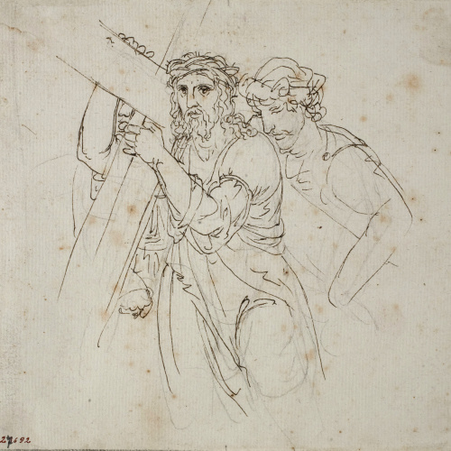 image for: Josep Bernat Flaugier - Crist portant la creu - Cap a 1799-1800