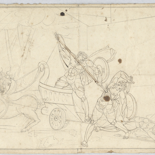 image for: Josep Bernat Flaugier - Composició mitològica - Cap a 1800-1812