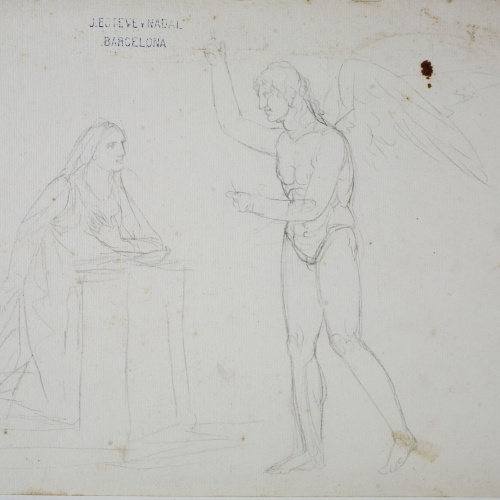 image for: Josep Bernat Flaugier - L&#039;Anunciació - Cap a 1790-1800
