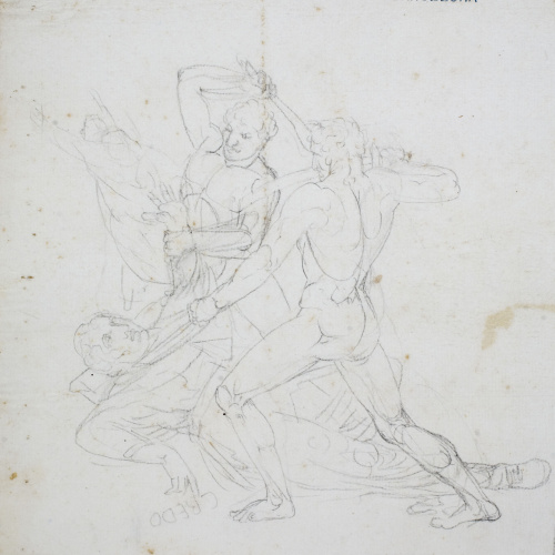 image for: Josep Bernat Flaugier - Estudi de figures - Cap a 1790-1800