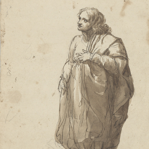 image for: Josep Bernat Flaugier - Estudi de sant Joan Evangelista - Cap a 1807