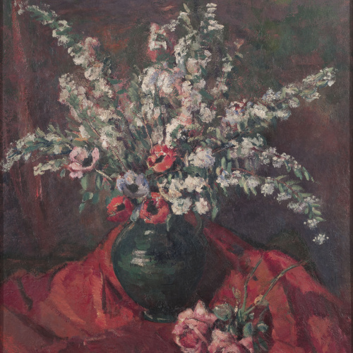 image for: Domènec Carles - Roig i verd - 1929