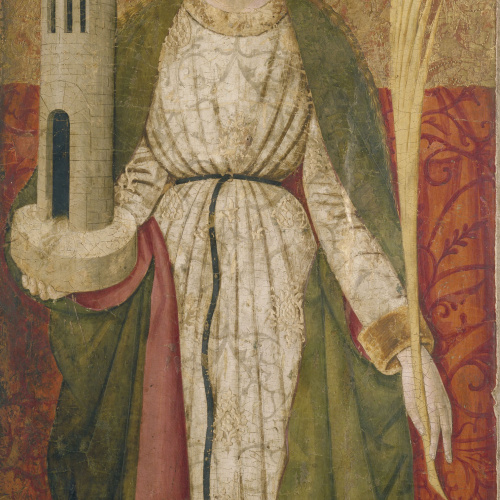 image for: Pere Garcia de Benavarri - Santa Bàrbara - Cap a 1460-1470