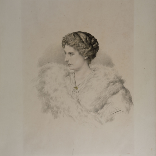 image for: Antoni Fabrés - Retrat de dama - 1914