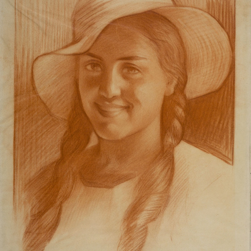 image for: Francesc Pausas - Retrat d&#039;Eugènia Ordeig - 1934