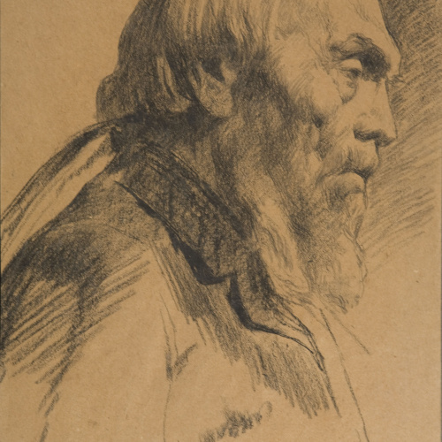 image for: Antoni Fabrés - Retrat masculí - Cap a 1902-1906