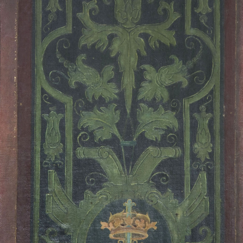 image for: Emília Coranty - Còpia d&#039;una franja de casulla - Cap a 1892