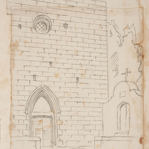 image for: Josep Lluís Pellicer - Façana de l&#039;església de Vulpellac - 1889