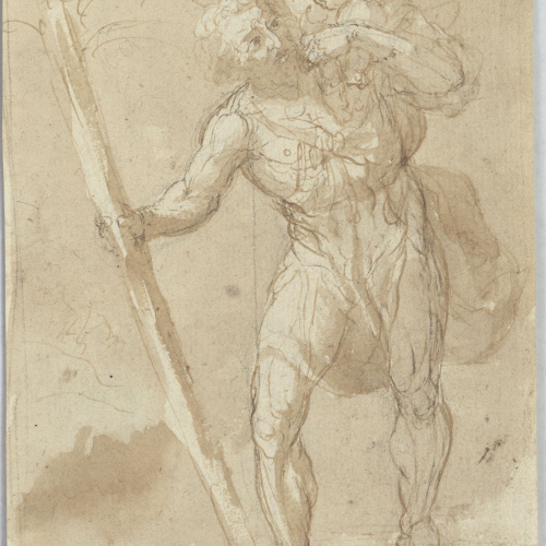 image for: Josep Bernat Flaugier - Sant Cristòfol - Cap a 1800-1812