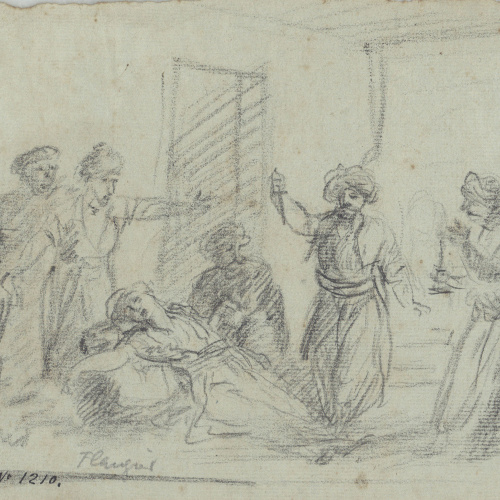 image for: Josep Bernat Flaugier - Otel·lo i Desdèmona - Cap a 1800-1812